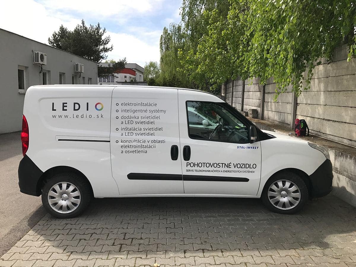 LEDIO – Design und Autoaufkleber